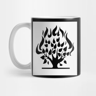 Burning Tree Mug